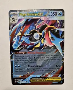 MEGA GRENINJA EX DOUBLE RARE Pokemon TCG: Chaos Rising 022/086 - Image 1