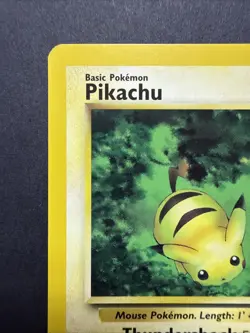 Pikachu # 27 "Bumblebee" Black Star PROMO WOTC - Image 2