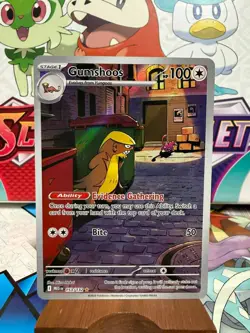 Gumshoos 153/132 Illustration Rare - Mega Evolution - Pokemon TCG - SHIPS FAST - Image 1