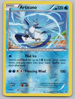 Articuno 16/108 Rare Roaring Skies Pokemon Reverse Holo NM/M - Image 1