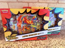 2 Pack - Pokemon Ascended Heroes Mega Emboar & Mega Meganium ex Box Sealed - Image 1