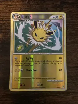 Pokemon Reverse Holo Jolteon Call of Legends 45/95 Near Mint - Image 1