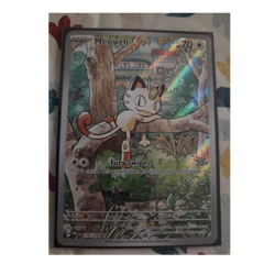 Pokemon Meowth 106/094 Me02: Phantasmal Flames Illustration Rare Holo - Image 1