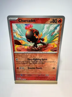 Charcadet 026/182 Common Paradox Rift Pokemon Reverse Holo Near Mint - Image 1