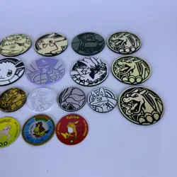 Lot Of 21 Official Pokemon TCG Coins - Image 3