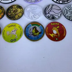 Lot Of 21 Official Pokemon TCG Coins - Image 4