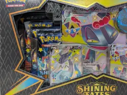New Sealed Pokemon TCG Shining Fates Premium Collection Shiny Dragapult VMAX Box - Image 2