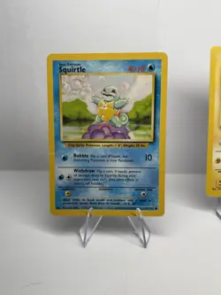 Pokemon Kanto Starters Bulbasaur Shadowless 44/102 & Pikachu 58/102 Base Set - Image 2