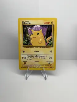 Pokemon Kanto Starters Bulbasaur Shadowless 44/102 & Pikachu 58/102 Base Set - Image 4