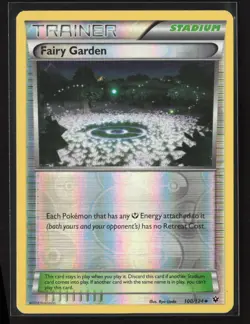 Fairy Garden 100/124 Uncommon Fates Collide Pokemon Reverse Holo Near Mint - Image 1