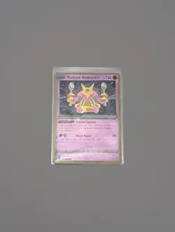 Pokemon Radiant Alakazam Silver Tempest Holo 059/195 - Image 1