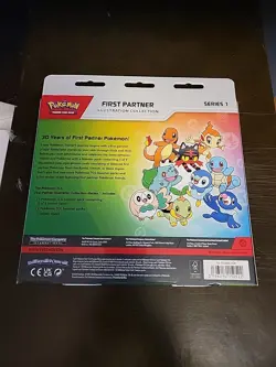 Pokemon First Partner Illustration Collection Sealed Series 1 - Image 2