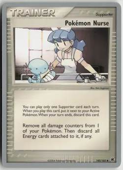 Pokemon Nurse 2004 (Chris Fulop) Uncommon World Championship Decks 145/165 NM - Image 1