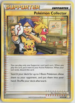 Pokemon Collector Uncommon Normal HeartGold SoulSilver 97/123 NM - Image 1