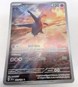 Latios 203/191 Sv08: Surging Sparks Illustration Rare Pokemon - Image 1