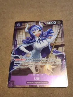 Ulti P-077 Full Art Foil Promo One Piece NM - Image 1