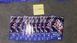 10x One Piece OP-14 TCG AZURE SEA’S SEVEN Sleeved Blister Booster BRAND NEW - Image 2