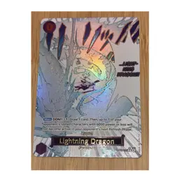 Lightning Dragon OP15-077 One Piece Adventure on Kami’s Island NM Alt Art Rare - Image 1