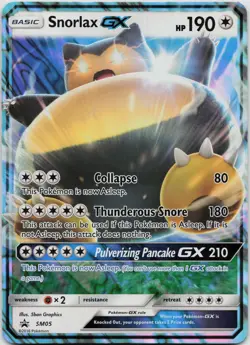 Snorlax GX - Promo Jumbo Oversize Cards SM05 NM - Image 1