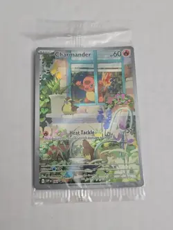 SEALED! Pokemon TCG Charmander Obsidian Flames #044 Black Star Promo Card - Image 1