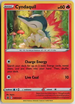 Cyndaquil - Promo Holo SWSH: Sword & Shield Promo Cards SWSH221 LP - Image 1