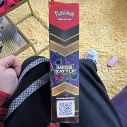 Pokemon Mega Battle Deck Mega Gengar EX Sealed Foil Cards Deck Box Playmat Coin - Image 4