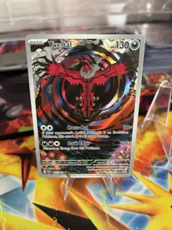 Yveltal 205/182 Paradox Rift Illustration Rare Holo Pokemon TCG Card #1 - Image 1