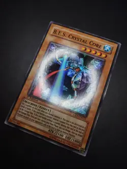 YUGIOH 2005 | B.E.S. CRYSTAL CORE | CRV-EN021 | 1ST EDT | EXCELLENT - VG - Image 3
