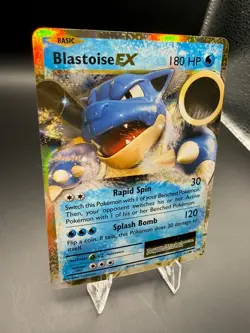 Blastoise EX 21/108 XY Evolutions Holo Ultra Rare Near Mint Pokemon Card - Image 2