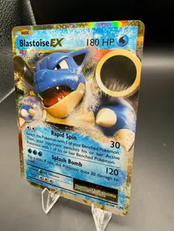 Blastoise EX 21/108 XY Evolutions Holo Ultra Rare Near Mint Pokemon Card - Image 3