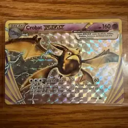 Pokemon Crobat Break Holo Promo XY181 - 2017 XY Horizontal Card LP - Image 1