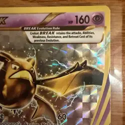 Pokemon Crobat Break Holo Promo XY181 - 2017 XY Horizontal Card LP - Image 4
