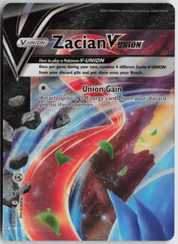 Zacian V-UNION [Set of 4] SWSH: Sword & Shield Promo Cards Holo NM - Image 1