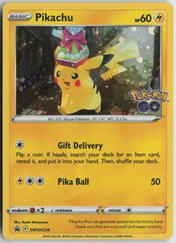 Pikachu - Promo Holo SWSH: Sword & Shield Promo Cards SWSH234 NM - Image 1