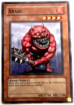 YuGiOh! - Abaki - CDIP-EN013 - 1st Edition - Common - Image 1