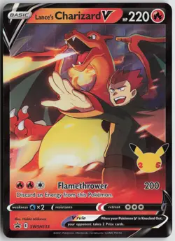 Lance's Charizard V - Promo Holo SWSH: Sword & Shield Promo Cards SWSH133 NM - Image 1