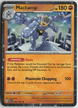 Machamp (Cosmos Holo) Rare Holo Miscellaneous Cards & Products 068/165 NM - Image 1
