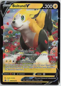 Boltund V - Promo Holo SWSH: Sword & Shield Promo Cards SWSH219 NM - Image 1