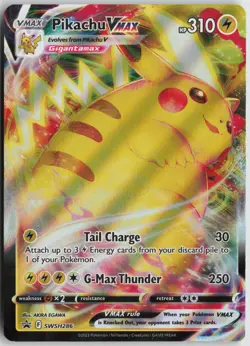 Pikachu VMAX Promo Holo SWSH: Sword & Shield Promo Cards SWSH286 NM - Image 1