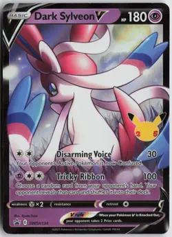 Dark Sylveon V - Promo Holo SWSH: Sword & Shield Promo Cards SWSH134 NM - Image 1