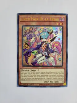 Yugioh Live Twin Lil-la Treat BLVO-EN028 Blazing Vortex 1st Edition - Image 1