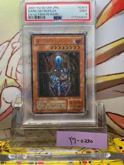 PSA9 Dark Necrofear Ultimate Rare 2001 LN-14 Yu-Gi-Oh! Yugioh - Image 1