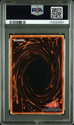 PSA9 Horus the Black Flame Dragon LV8 Ultimate Rare Yu-Gi-Oh! Yugioh - Image 2