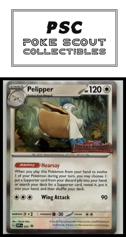 SV: Scarlet & Violet Promo Cards #022 Pelipper - Image 1