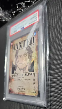 PSA 10 Shanks OP09-004 SP Wanted Poster Emperors in the New World ONE PIECE Card - Image 3