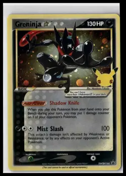 Greninja Star SWSH: Sword & Shield Promo Cards #SWSH144 Near Mint or Better - Image 1