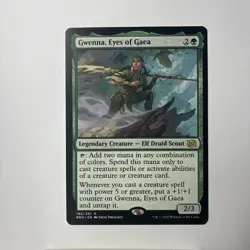 MTG Gwenna, Eyes of Gaea The Brothers' War Regular Magic NM - Image 1