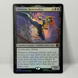Gwenom Remorseless Foil Promo #286 Mythic MTG Spider-Man SPM EN NM - Image 1