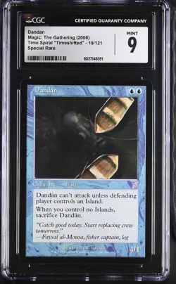 DANDAN Timeshifted CGC 9 MTG [Nostalgium] - Image 1
