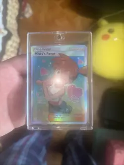 Misty’s Favor 235/236 Full Art NM Holo Unified Minds Pokemon Very Clean - Image 5